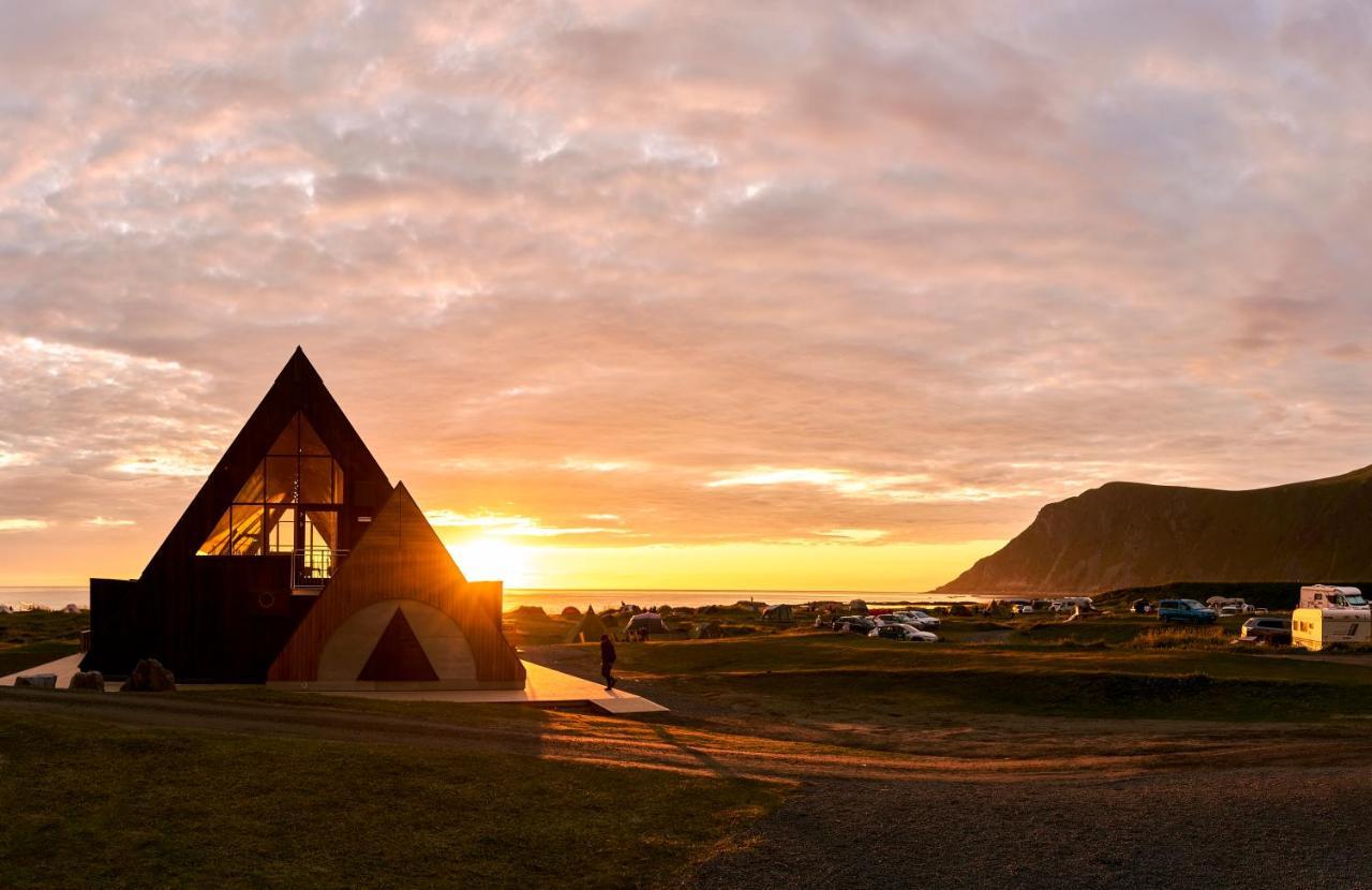 Lofoten Beach Camp 람베르그 외부 사진