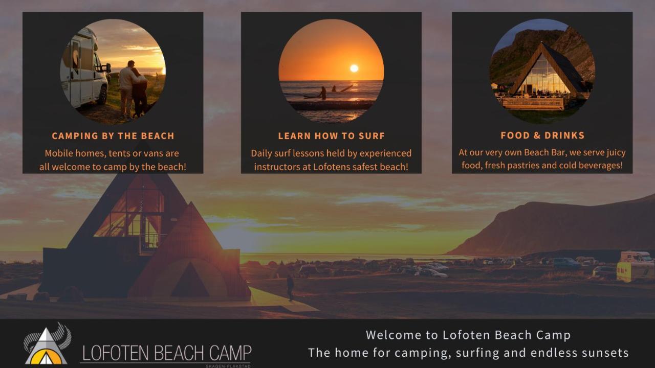 Lofoten Beach Camp 람베르그 외부 사진