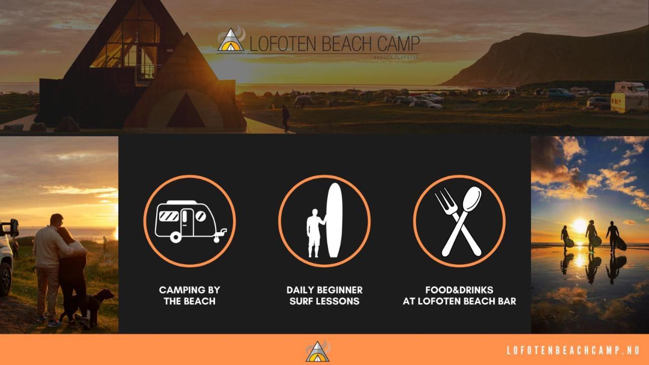 Lofoten Beach Camp 람베르그 외부 사진