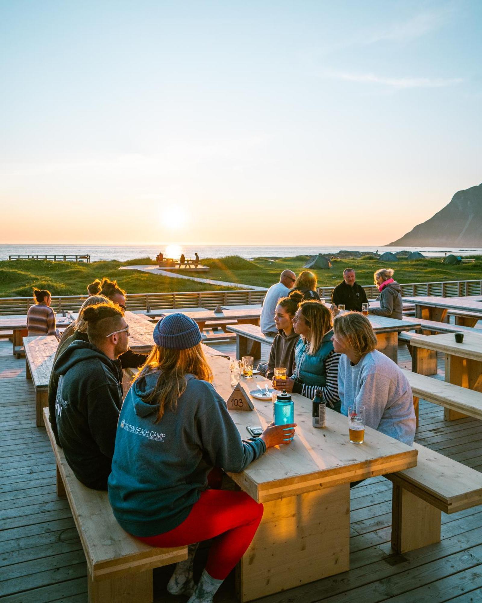 Lofoten Beach Camp 람베르그 외부 사진