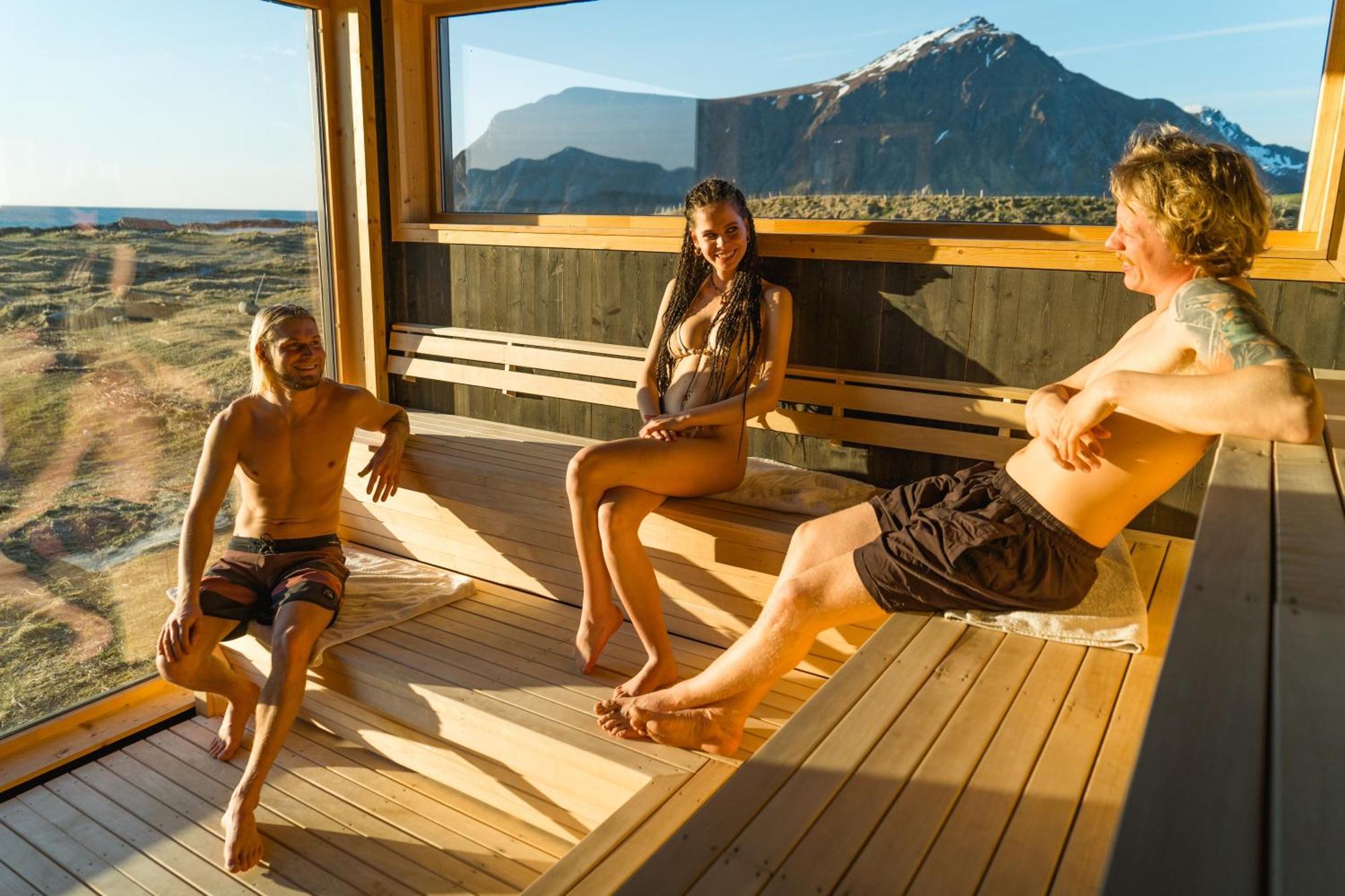 Lofoten Beach Camp 람베르그 외부 사진